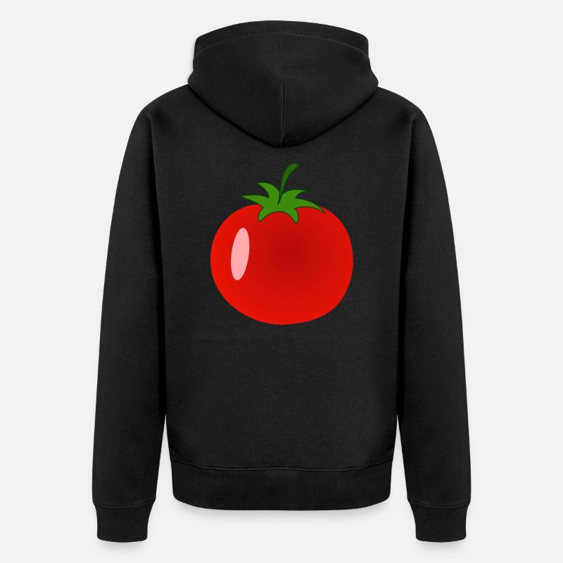 Tomate - Veste à capuche bio Premium Unisexe - noir
