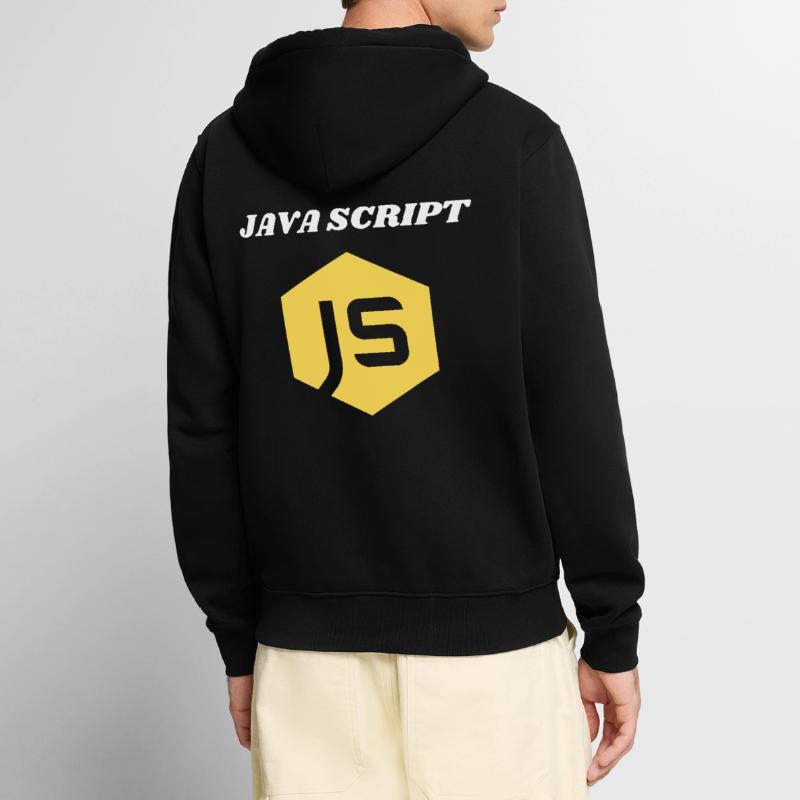 JavaScript Programmer Unisex Premium Organic Zip Hoodie