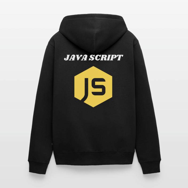 JavaScript Programmer Unisex Premium Organic Zip Hoodie