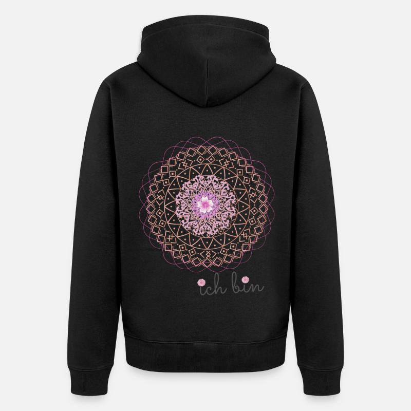 Mandada je suis - Veste à capuche bio Premium Unisexe - noir