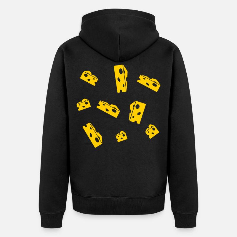 FROMAGE - Veste à capuche bio Premium Unisexe - noir