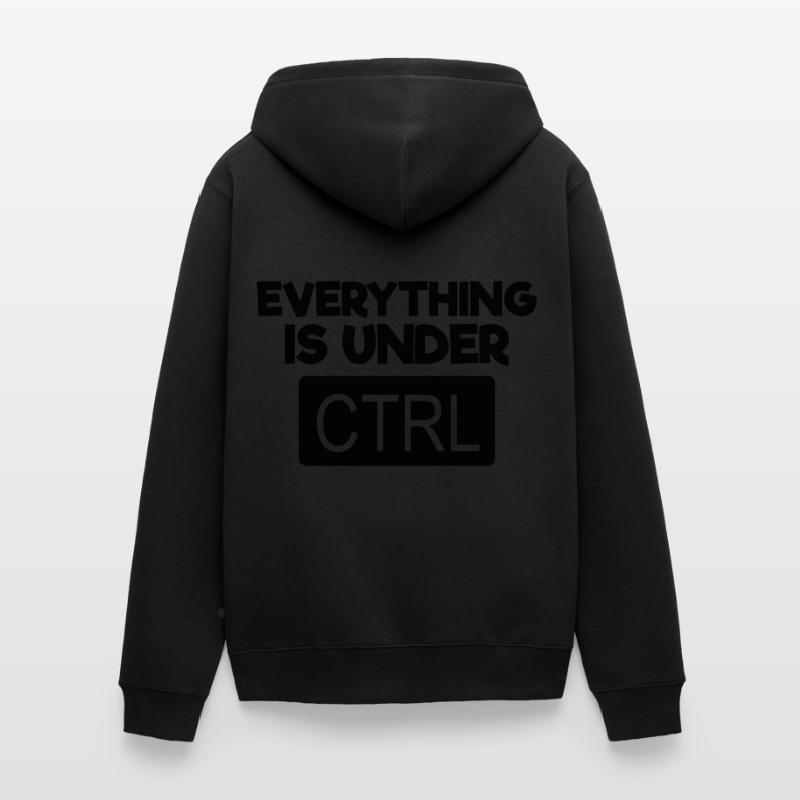 Tout sous CTRL - Computer Programmerxhtmlcs Veste à capuche bio Premium Unisexe
