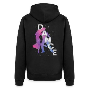 Dance Dance Dancer Dance School Dance Class Gift - Unisex Premium Organic Zip Hoodie - black - Back - Nico (187cm)