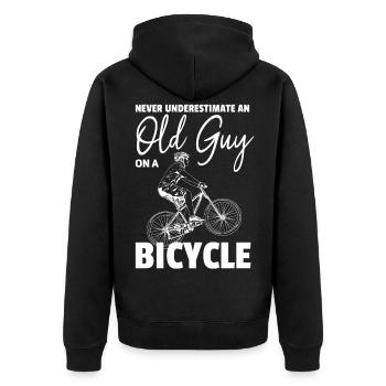 Cyclisme Vélo Vélo VTT VTT - Veste à capuche bio Premium Unisexe - noir - Dos - Nico (187cm)