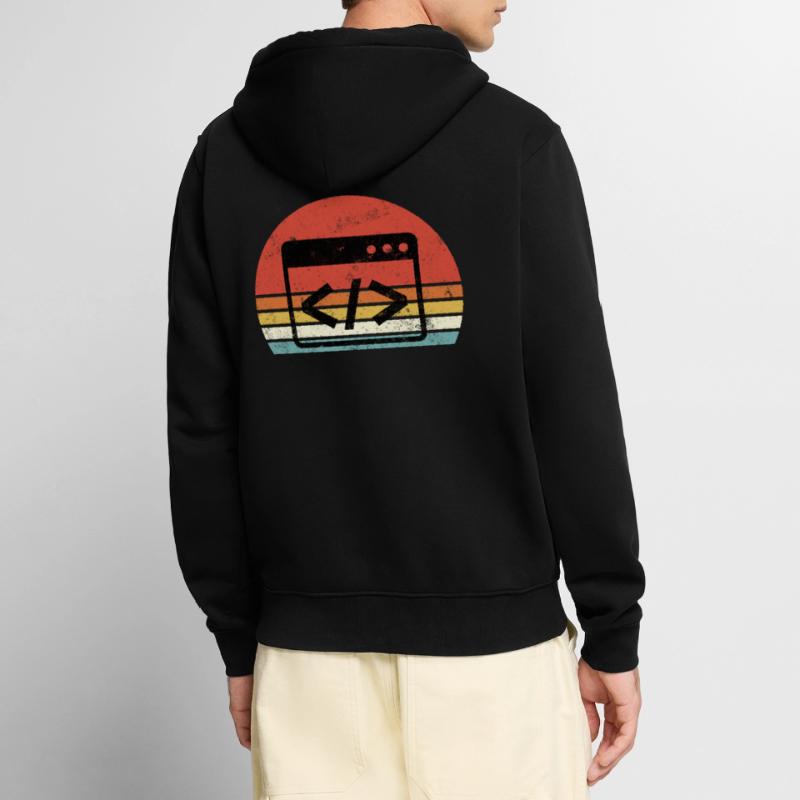 I Hate Programming Programmierer Coding Unisex Premium Bio Zip Hoodie