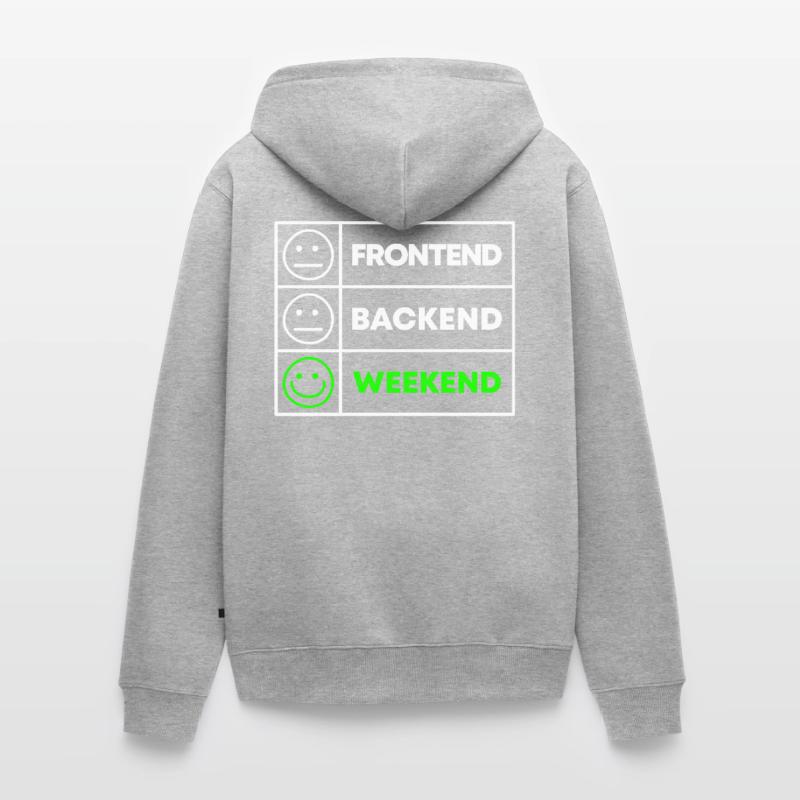 Programmer gift for computer scientists and coders Unisex Premium Organic Zip Hoodie