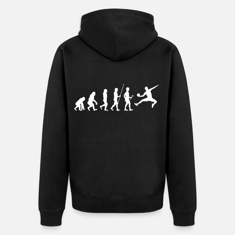 Handball - Veste à capuche bio Premium Unisexe - noir