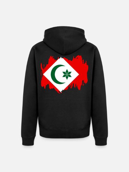 Rif - Veste à capuche bio Premium Unisexe - noir