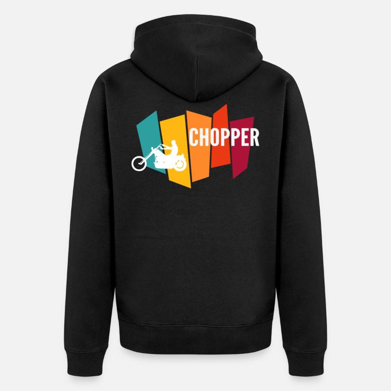 Chopper - Veste à capuche bio Premium Unisexe - noir