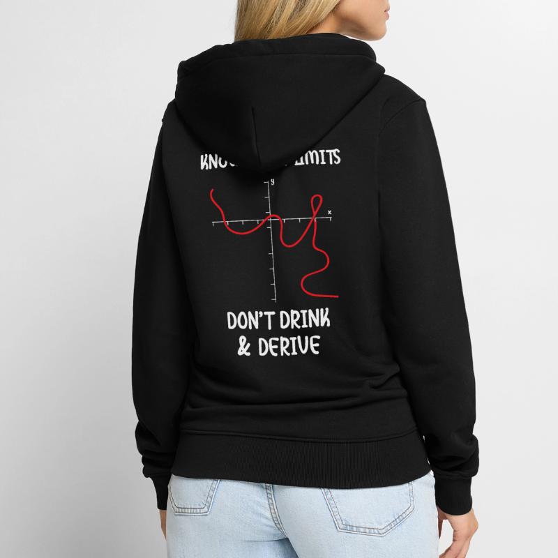 Maths Maths Professeurs de maths Maths Veste à capuche bio Premium Unisexe