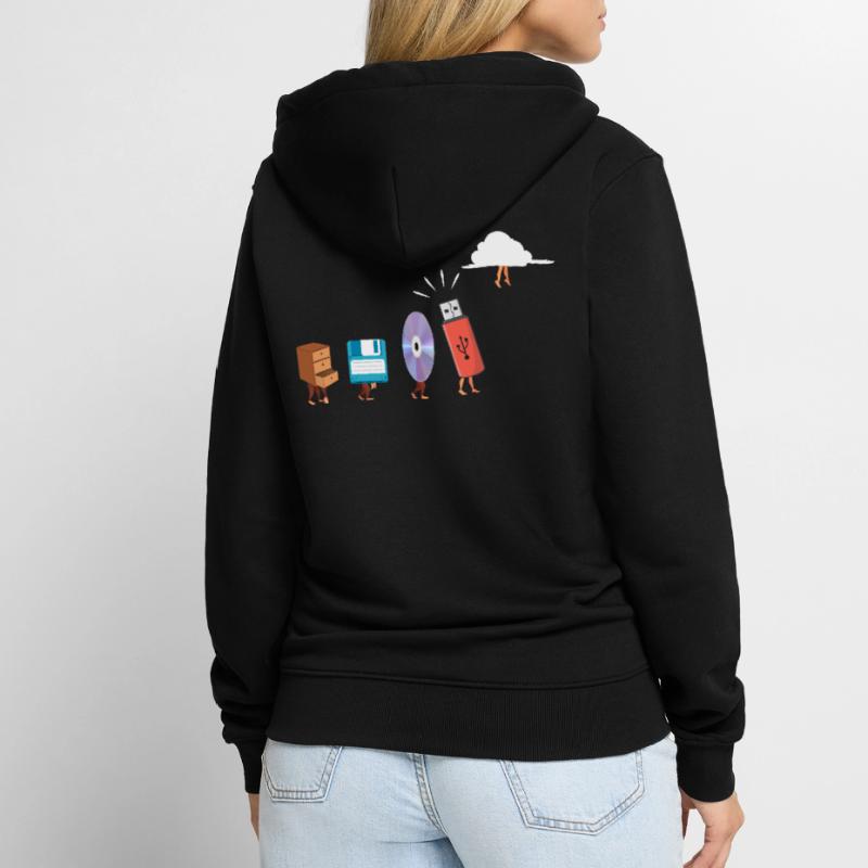 Geek Programmer Computer Engineering Nerd Develope Unisex Premium Bio Zip Hoodie