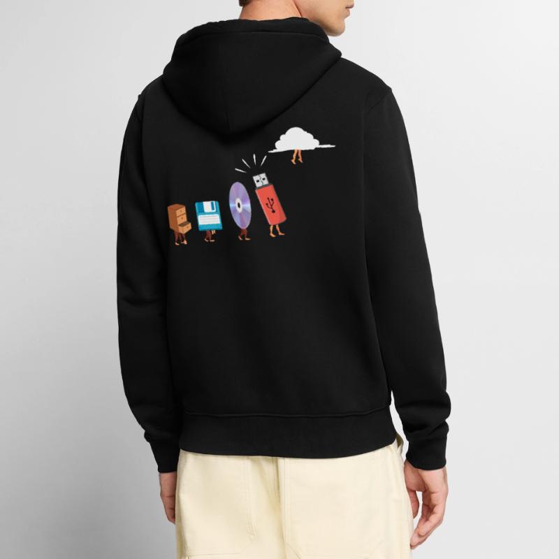 Geek Programmer Computer Engineering Nerd Develope Unisex Premium Bio Zip Hoodie