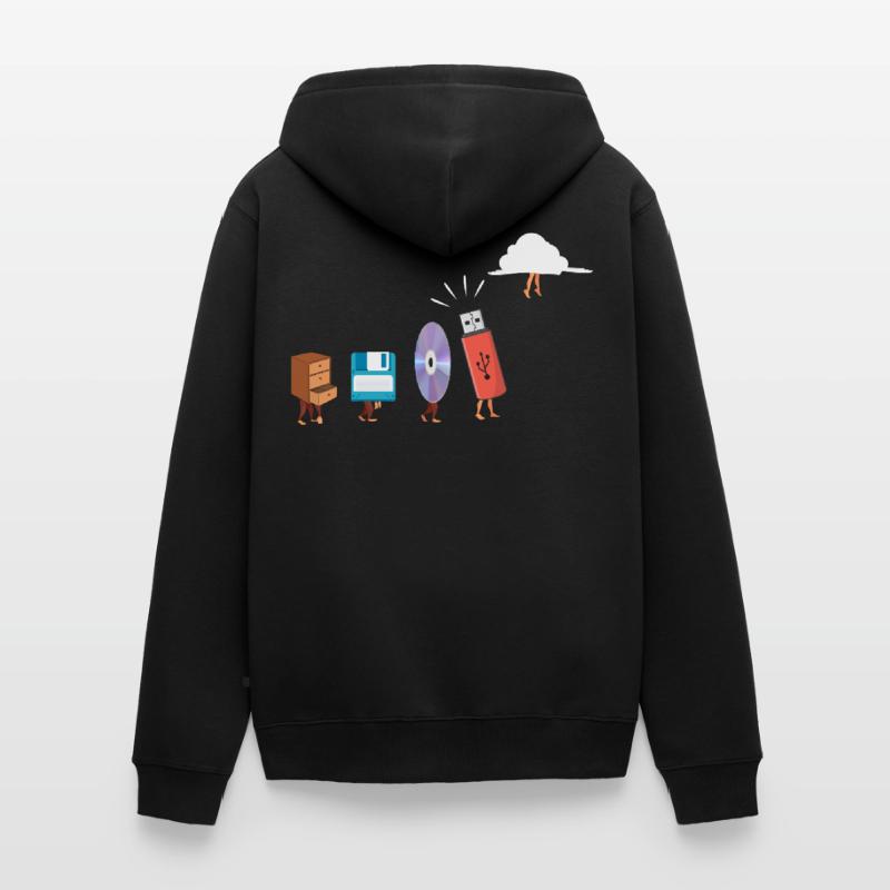 Geek Programmer Computer Engineering Nerd Develope Unisex Premium Bio Zip Hoodie