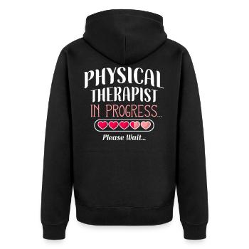 Future Physical Therapist Therapy - Veste à capuche bio Premium Unisexe - noir - Dos - Nico (187cm)