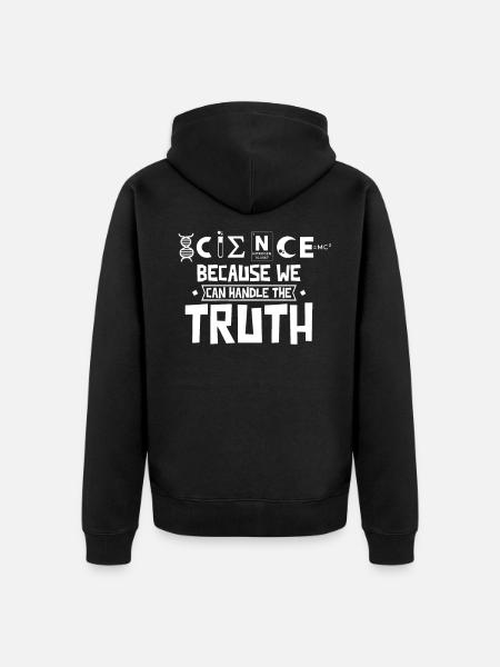 Science Research Scientists Researchers - Unisex Premium Organic Zip Hoodie - black