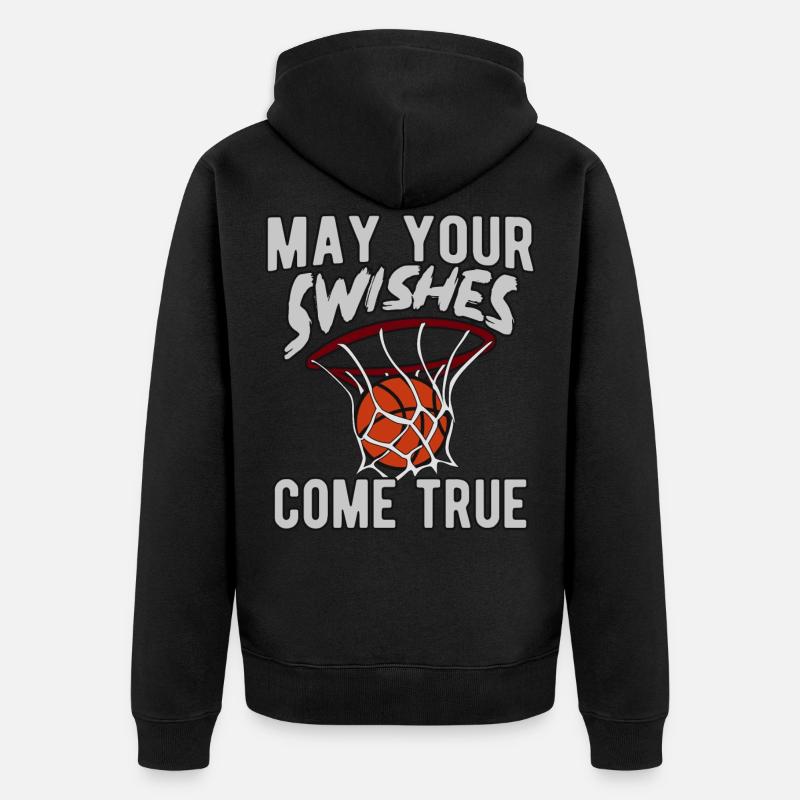 Basketteur - Veste à capuche bio Premium Unisexe - noir