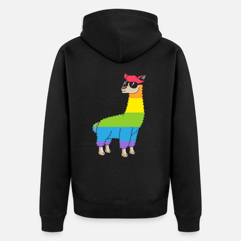 LGBT - Veste à capuche bio Premium Unisexe - noir
