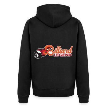 Billard Piscine Billard Billard Boule Billard Billard Cuisine 8Ball - Veste à capuche bio Premium Unisexe - noir - Dos - Nico (187cm)