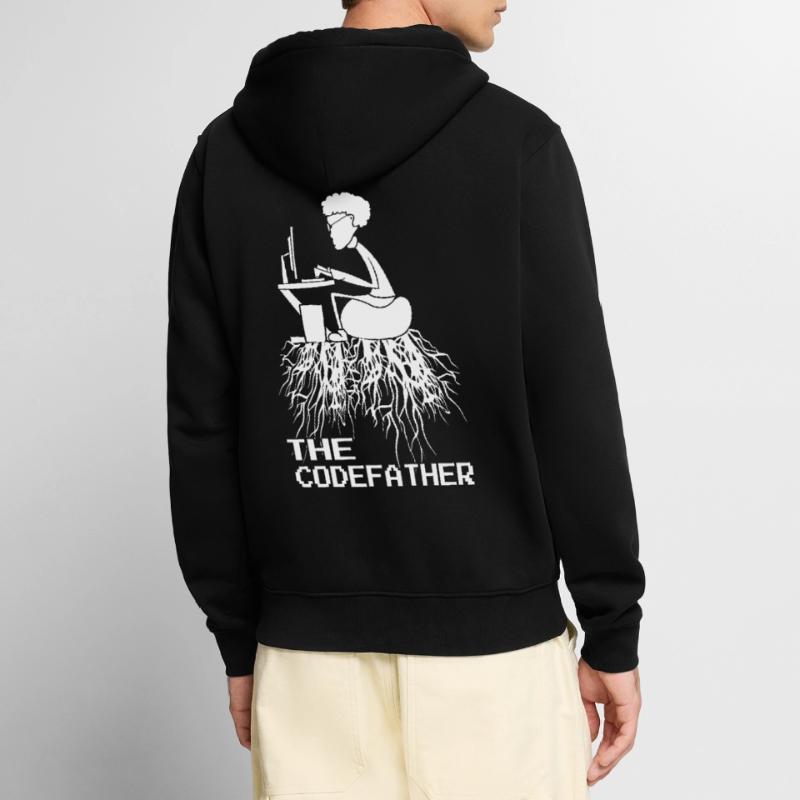 Codefather Informatiker - Computer Programmer Unisex Premium Organic Zip Hoodie