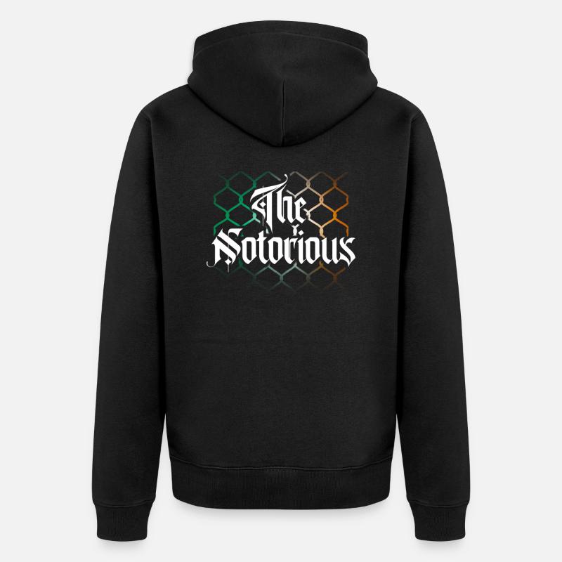 The Notorious - Veste à capuche bio Premium Unisexe - noir