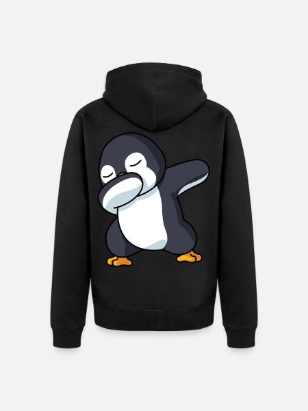 Dabbing Pingvin Pingvin Dab Pingvin Kostym Pojke - Ekologisk premiumluvjack unisex - svart