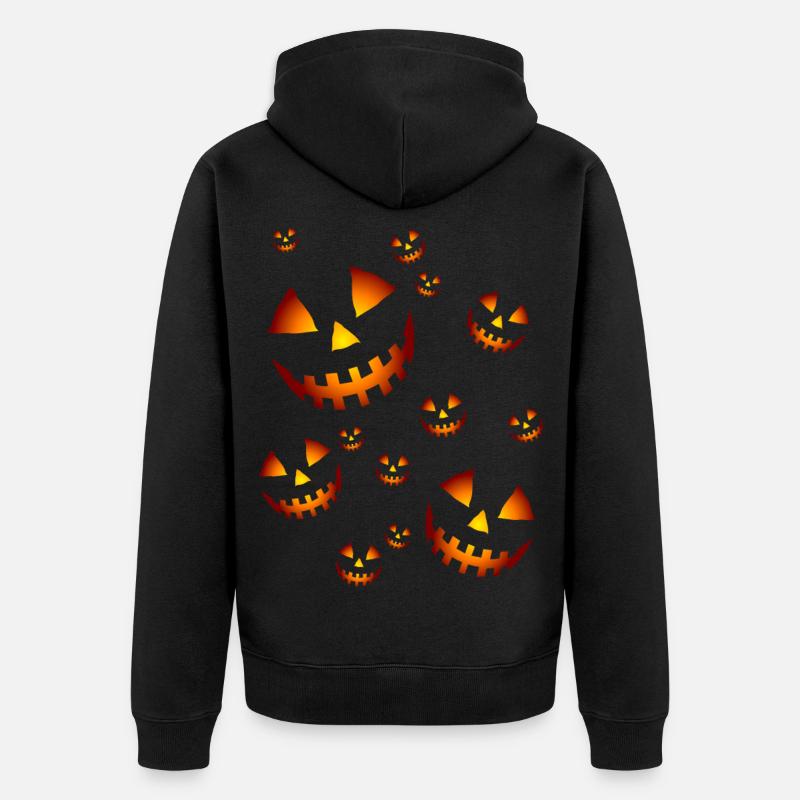 Pumpa - Unisex Premium Bio Zip Hoodie - Schwarz