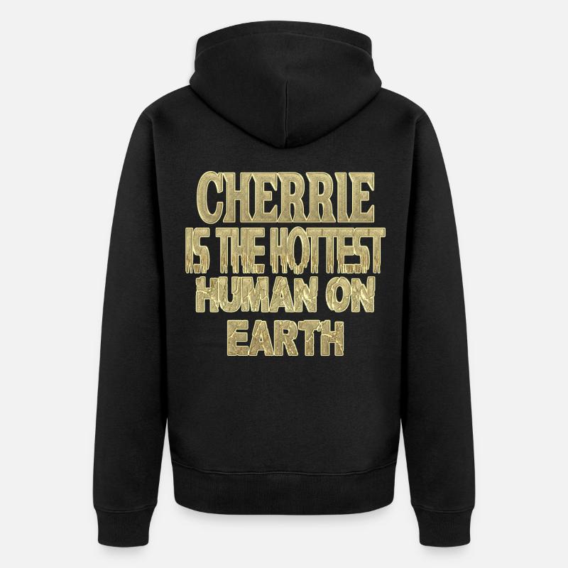 Cherrie - Veste à capuche bio Premium Unisexe - noir