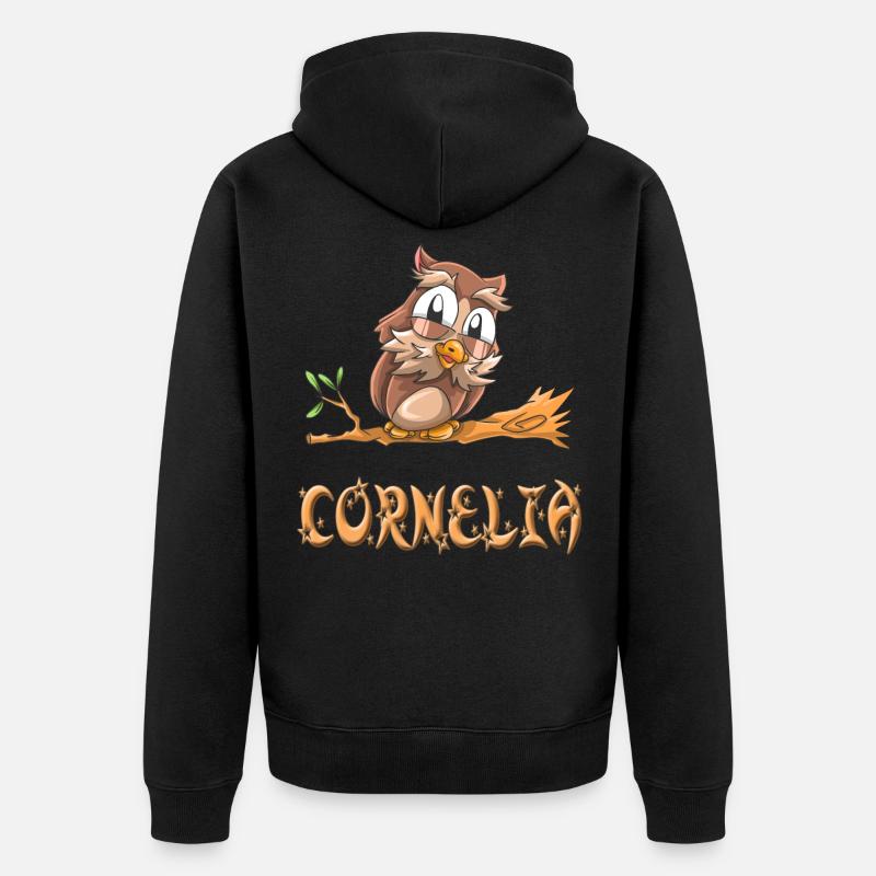 Hile Cornelia - Veste à capuche bio Premium Unisexe - noir