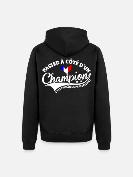 Champion Perfection - Veste à capuche bio Premium Unisexe - noir