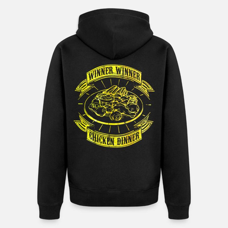 playerunknown’s battlegrounds / PUBG - Veste à capuche bio Premium Unisexe - noir