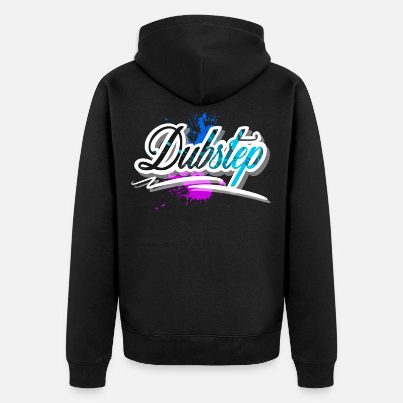 dubstep - Veste à capuche bio Premium Unisexe - noir