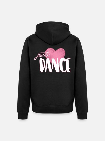 danse - Veste à capuche bio Premium Unisexe - noir