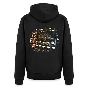 DISC-JOCKEY - Veste à capuche bio Premium Unisexe - noir - Dos - Nico (187cm)