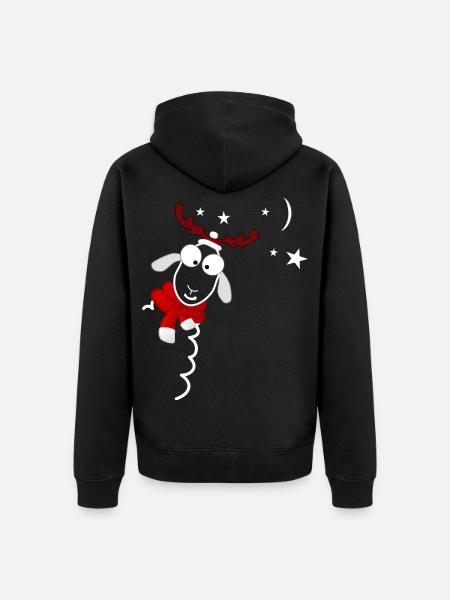 Noël - Veste à capuche bio Premium Unisexe - noir
