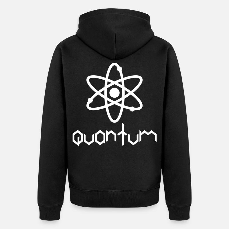 Quantité - Veste à capuche bio Premium Unisexe - noir