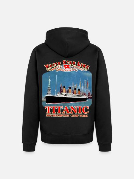 TITANIC skapelse Louis RUNEMBERG © Adagp - Ekologisk premiumluvjack unisex - svart
