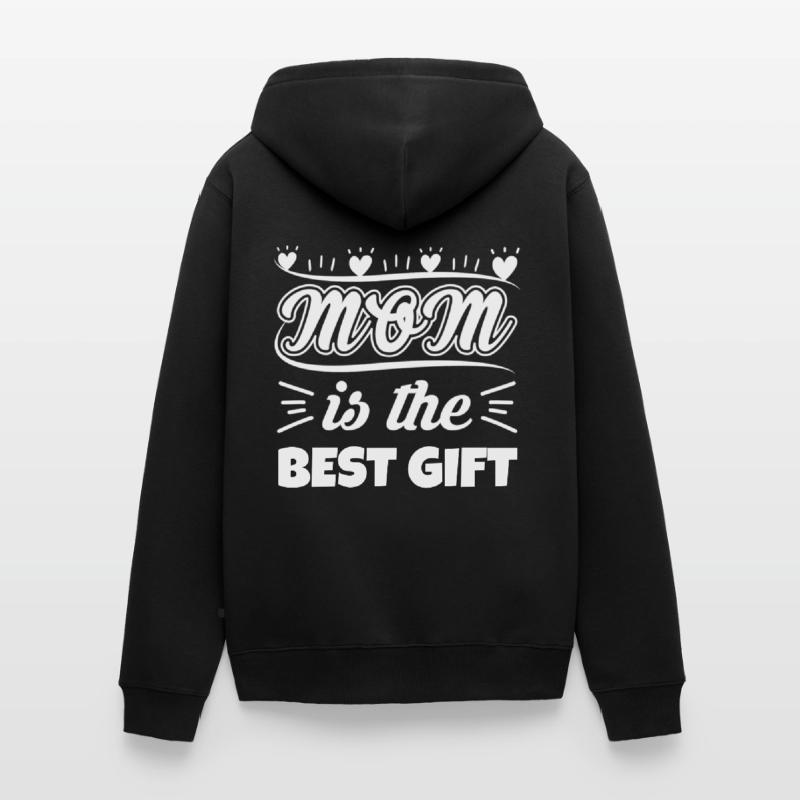 Muttertag, Muttertag, Muttertag, Muttertag, Muttertag Unisex Premium Bio Zip Hoodie