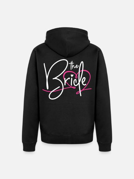 The bride - Unisex Premium Bio Zip Hoodie - Schwarz