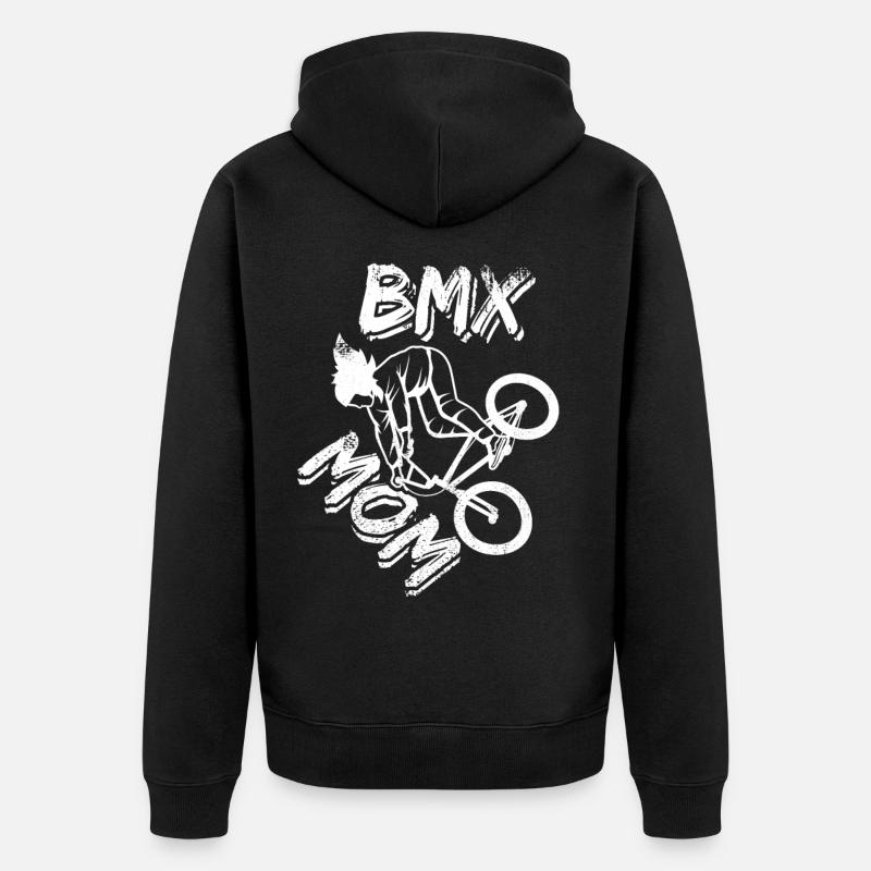 Écrou BXM - Veste à capuche bio Premium Unisexe - noir