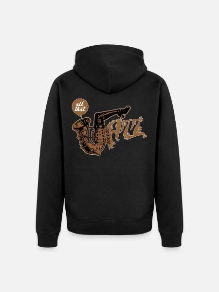 Tout ce jazz - Veste à capuche bio Premium Unisexe - noir