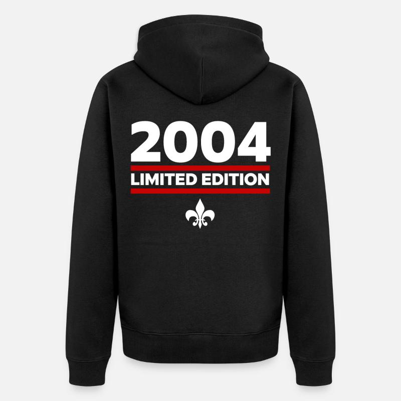 Édition limitée 2004 - Veste à capuche bio Premium Unisexe - noir