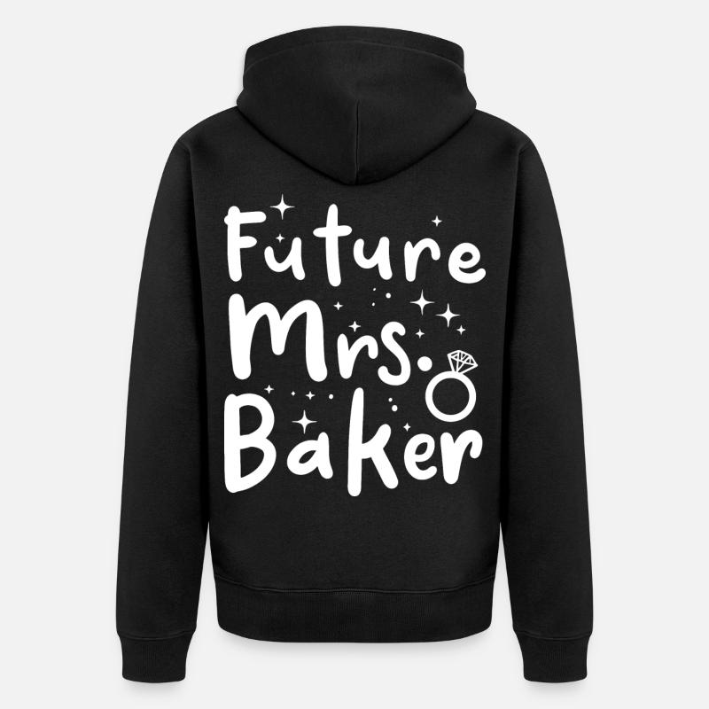 Futur Mme Baker - Veste à capuche bio Premium Unisexe - noir