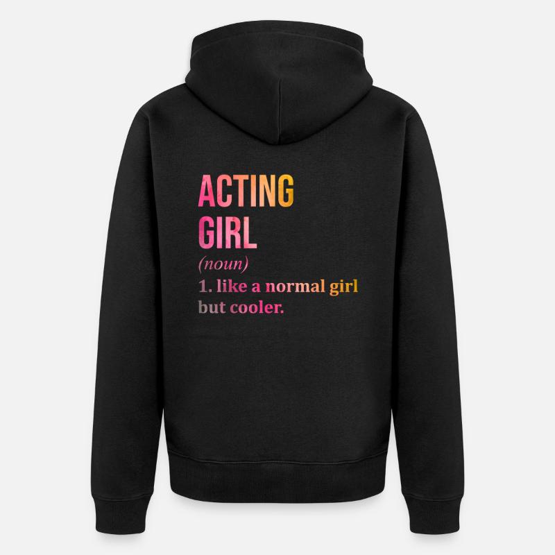 par intérim - Veste à capuche bio Premium Unisexe - noir