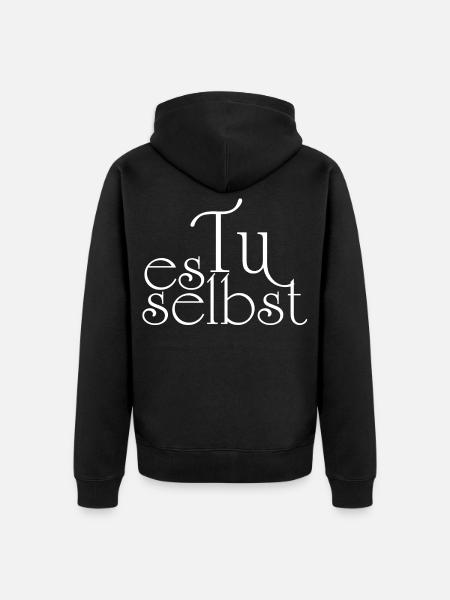 Faites-le vous-même - Veste à capuche bio Premium Unisexe - noir