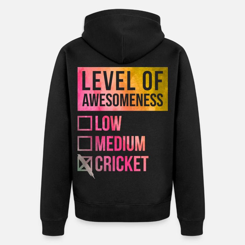 grillon - Veste à capuche bio Premium Unisexe - noir