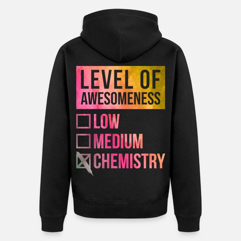 chimie - Veste à capuche bio Premium Unisexe - noir