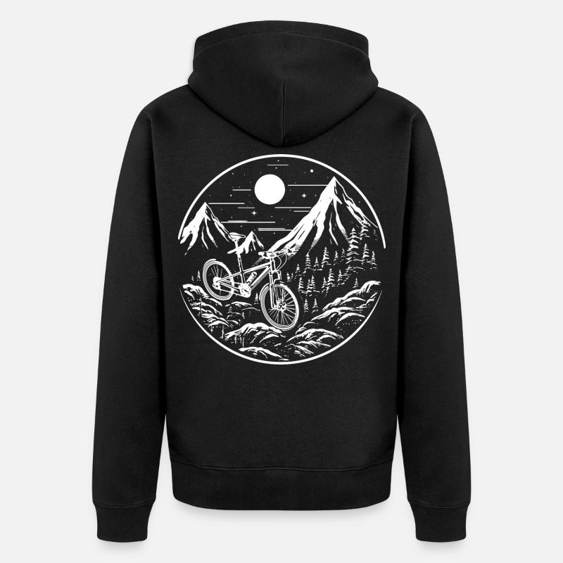 Vtt - Veste à capuche bio Premium Unisexe - noir