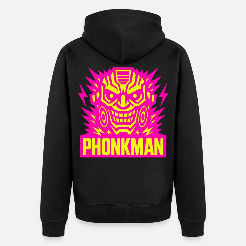 Phonkman ! - Veste à capuche bio Premium Unisexe - noir