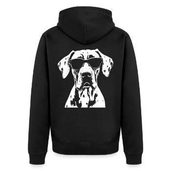 Lunettes de soleil Great Dane Great Dane - Veste à capuche bio Premium Unisexe - noir - Dos - Nico (187cm)