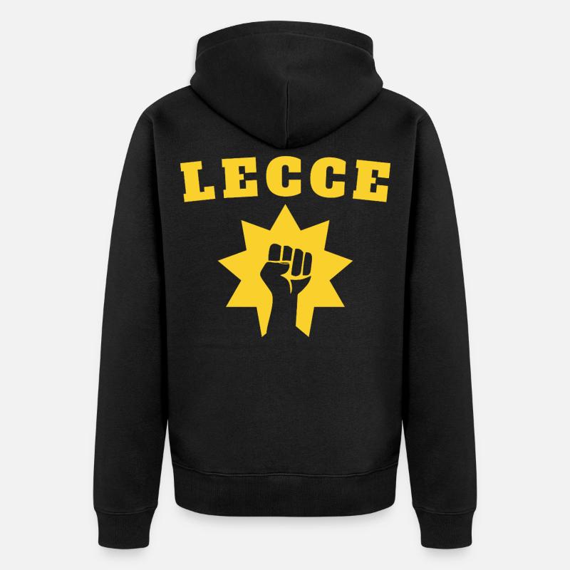 Lecce - Veste à capuche bio Premium Unisexe - noir